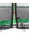 Фото, картинка, изображение Батут Atleto 465 см с двойными ногами и защитной сеткой зеленый (3 места)