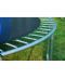 Фото, картинка, изображение Батут FunFit 490 см с защитной сеткой и лестницей синий (3 места)