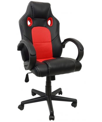 Фото, картинка, зображення Игровое кресло для геймера Bonro B-603 красное