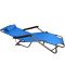 Фото, картинка, изображение Шезлонг лежак Bonro 153 см голубой