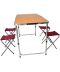 Фото, картинка, изображение Раскладной стол для пикника со стульями Bonro модель D