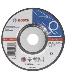 Фото, картинка, изображение Круг отрезной по металлу Bosch 125х2,5 (2608600394)