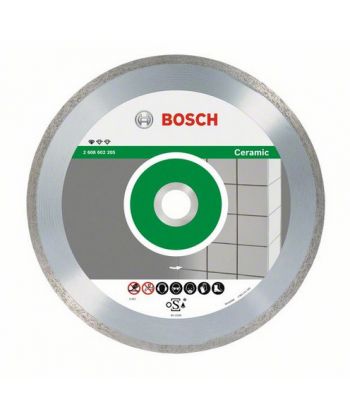 Фото, картинка, изображение Круг алмазний Bosch Standard for Ceramic 200 x 25,4 x 1,6 x 7 mm (2608602537)