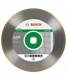 Фото, картинка, зображення Коло алмазне Bosch Standard for Ceramic 250 x 30/25,40* x 1,6 x 7 mm (2608602539)