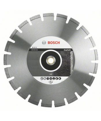 Фото, картинка, изображение Круг алмазний Bosch Standard for Asphalt 400 x 20/25,40 x 3,6 x 10 mm (2608602626)