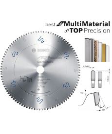 Фото, картинка, зображення Пильний диск Top Precision Best for Multi Material 305 мм (2608642099)