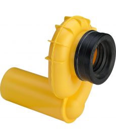 Фото, картинка, изображение Сифон для писсуара боковой VIEGA пластик встроенный боковой 90° (жолтый) 492465