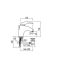 Фото, картинка, зображення Змішувач для умивальника TRES STYL 148103 зі шлангами та донним клапаном