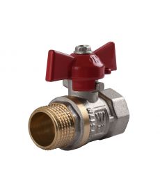 Фото, картинка, зображення Кран кульовий прямий WATER VALVE 3/4″ ЗВ КБ NV-V Q002