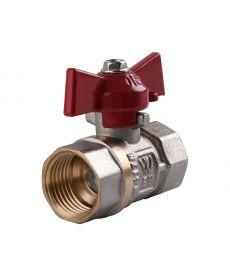 Фото, картинка, изображение Кран шаровый прямой WATER VALVE 3/4″ ВВ КБ NV-V Q001