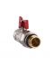 Фото, картинка, зображення Кран кульовий прямий з американкою WATERVALVE Q003 NV-V343 3/4″ ЗB