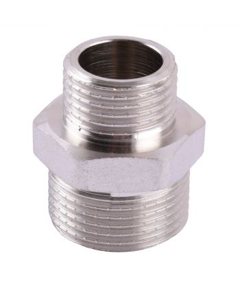 Фото, картинка, зображення Ніпель SELBA 1/2″х3/8″ SL8808 ЗЗ