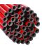 Фото, картинка, изображение Утеплитель EXTRA красный для труб (6мм), ф22 ламинированный Теплоизол