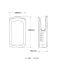 Фото, картинка, зображення Сушарка для рук HOTEC 11.109 ABS White