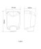 Фото, картинка, зображення Сушарка для рук HOTEC 11.251 ABS White
