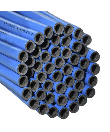 Фото, картинка, изображение Утеплитель EXTRA синий для труб (6мм), ф18 ламинированный Теплоизол