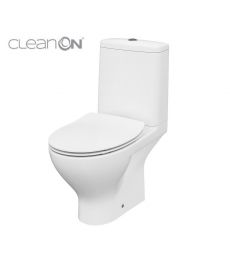 Фото, картинка, изображение Компакт Cersanit 667 MODUO CLEAN ON 011 3/5 с сиденьем дюропласт SLIM WRAP LIFT