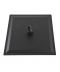 Фото, картинка, изображение Лейка душевая ТРОПИК TSQ-250-BL черная матовая 250*250мм, TOPAZ
