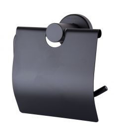 Фото, картинка, изображение Держатель туалетной бумаги Globus Lux BS8410 черный матовый SUS304