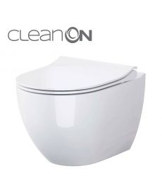 Фото, картинка, зображення CET В246 ZEN CLEAN ON підвісний з кришкою дюропласт ліфт SLIM PL