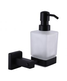 Фото, картинка, изображение Дозатор жидкого мыла Globus Lux BQ9433 черный матовый SUS304