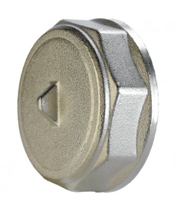 Фото, картинка, изображение Заглушка никелированная 1 1/4″ВР штампованная А1010А(нк)