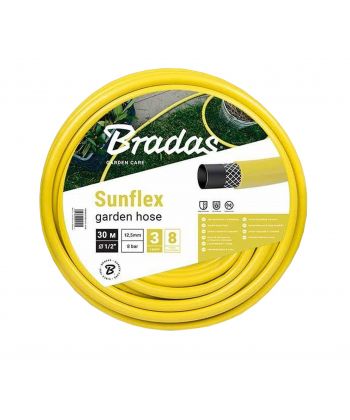 Фото, картинка, зображення Шланг для поливу SUNFLEX 1/2″ - 30м Bradas Польща жовтий WMS1/230