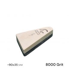 Камень для заточки (Coticule Schist) Bout ~90мм*35мм (не ровной формы площадью около 31 см2), 8000/0 Grit, гранатовый сланець и 