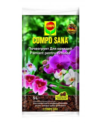 Фото, картинка, зображення Торфосмесь для орхидей Compo Sana, 5 л